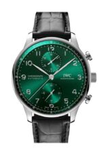 IWC Portuguese Green Dial Stainless steel Watch IW371615(1:1 replica)