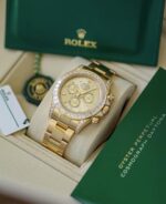 Rolex Cosmograph Daytona Oyster, 40 mm, yellow gold and diamondsReference 126598TBR(1:1 replica) - Image 3