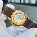 Patek Philippe Aquanaut 5167 Rose Gold Fake Watches Brown Dial Rubber Strap Custom BBF Factory 40mm - Image 6