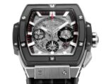 Hublot SPIRIT OF BIG BANG Chronograph, 45 mm Textured rubber strap(1:1 replica) - Image 3