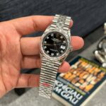 Rolex DateJust 126234 Luxury Replica Watches Black   Diamonds Dial VS Factory Men s 36mm - Image 5