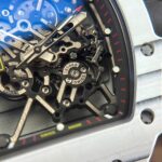 Richard Mille RM35-01 Rafael Nadal Replica Watches White Carbon NTPT ZF Factory 49,9x43mm - Image 8