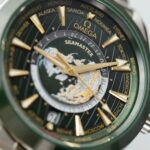 Omega Seamaster Replica Watch Aqua Terra Worldtimer Green Dial 43mm - Image 4