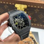 Richard Mille RM35-01 Rafael Nadal Carbon NTPT Replica Watches Black Rubber Strap ZF Factory 49,9x43mm - Image 3