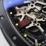 Richard Mille RM035 Americas Toro Fake Watches Black Ceramic Rubber Strap ZF Factory 40x48mm - Image 7