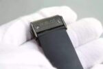Replica Hublot Big Bang Tourbillon PVD Black Textured Dial Black Rubber Strap - Image 8