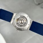 Hublot Replica 11 Watch With Full Diamond Case Blue HB Factory 38mm - Image 7