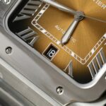 Cartier Santos WSSA0064 Fake Watch Brown Dial BV Factory 39.8mm - Image 5