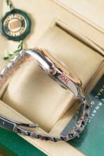 Rolex Copies Watch DateJust 126331 Dial Sundust Custom Gold Wrapped GM Factory 41mm - Image 8