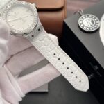 Hublot Rep 11 Watch Classic Fusion White Moissanite Diamond Case 38mm - Image 4