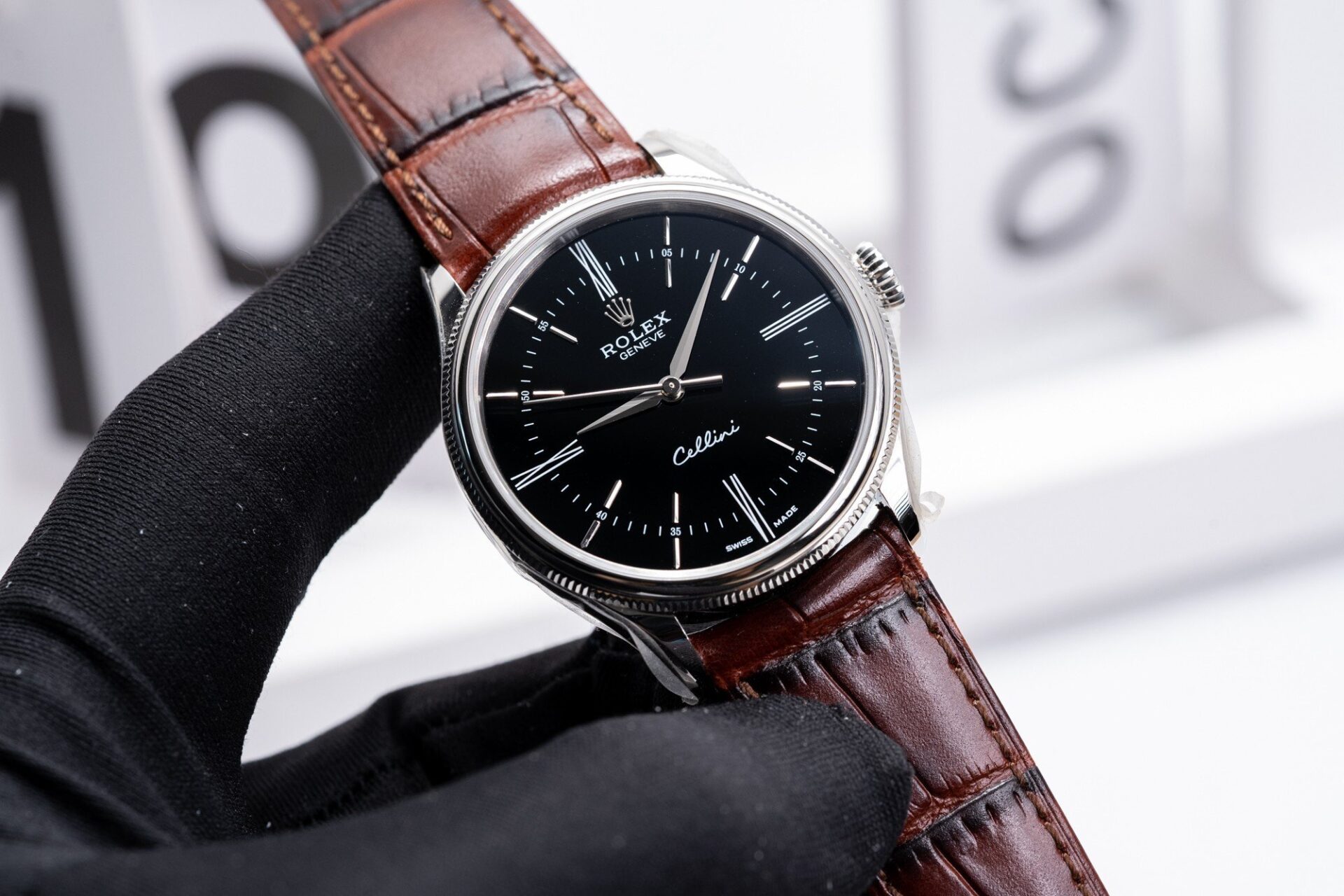 BE999879-71F3-A2C8-0DAC-B85790B3B2F4.jpg Rolex Cellini 50509 Replica 1:1 Watch Leather Strap MKS Factory 39mm - Image 1