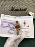 Rolex Replica 11 Watch DateJust Rose Gold Chocolate Dial GM Factory 36mm