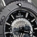 Omega Seamaster Planet Ocean Worldtimer Imitation Watches Black Ceramic Rubber Strap VS Factory 45.5mm - Image 6