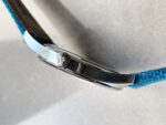 Replica PATEK PHILIPPE Calatrava 6007A-001 SS ZF 1:1 Best Edition Blue Dial on Blue Leather Strap A324CS - Image 10