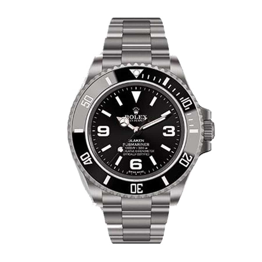 BF6B2272-ECBF-643E-14E3-8E08C334EEB3.jpg Rolex Submariner 6190 Blaken Black Dial Replica - Image 1