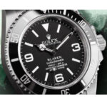 Rolex Submariner 6190 Blaken Black Dial Replica - Image 2