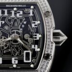 Richard Mille Replica 1:1 Watch RM67 Black Face With Stone Automatic Mechanical 40mm - Image 5