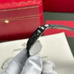 Cartier Santos Black Replica 11 Watch Rubber Strap BV Factory 39.8mm - Image 8