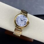 Fake Cartier Watch Ballon Bleu de Cartier Yellow Gold 36mm Silver Dial WGBB0046 mechanical movement(1:1 replica) - Image 5