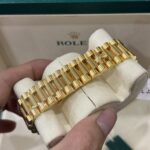 Rolex Replica Watch Day-Date 228238 Gold Wrapped With Moissanite GM V2 152gram 40mm - Image 7