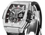 Hublot SPIRIT OF BIG BANG Chronograph, 45 mm Textured rubber strap(1:1 replica) - Image 5