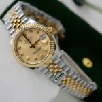 Rolex DateJust Luxury Replica Watch Yellow Champagne Dial THB Factory 31mm - Image 4