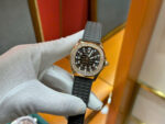 Patek Philippe Luxury Fake Watches Aquanaut 5067 Brown Rubber Strap Quartz Movement PPF Factory 35,6mm - Image 3