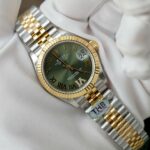 Rolex DateJust Best Replica Watch Green Dial Jubilee Strap THB Factory 31mm - Image 2