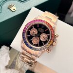 Rolex Best Replica Watch Cosmograph Daytona 116595RBOW Black Dial Noob Factory 40mm - Image 4