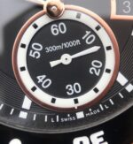 Replica Cartier JJF Calibre De Cartier Diver SS Black Dial RG Bezel Black Rubber Strap A23J - Image 9