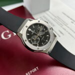 Hublot Replica 1:1 Watch Classic Fusion Chronograph HB Factory Black Color 42mm - Image 2