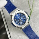 Hublot Replica 11 Watch Big Bang Chronograph Titanium Blue 44mm - Image 2