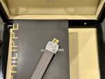 Patek Philippe Aquanaut 5067A Best Replica Watch Grey With Stone Bezel 35.6mm - Image 6