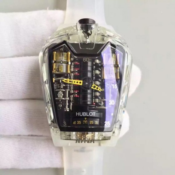 C468D283-AD53-76AB-5708-FFA5BCF36F33.jpg Replica Hublot MP-05 Laferrari Sapphire Limited Edition Skeleton Dial Yellow - Image 1