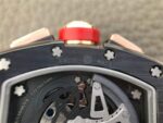 Replica Richard Mille RM011 Black Ceramic RG Chrono Skeleton Dial Black Rubber Strap A7750 - Image 16