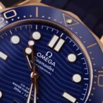 Omega Seamaster Diver 300M Good Imitation Watches Blue Dial Rubber Strap VS Factory 42mm - Image 5