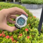 Patek Philippe Replica 11 Watch Nautilus 5722 G Moissanite Diamond Bezel 40mm - Image 3