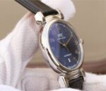 Replica IWC TW Da Vinci IW3566 Blue Dial Black Leather Strap A2892 - Image 7