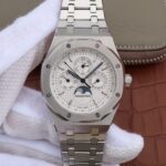 Replica Audemars Piguet JF Royal Oak 41mm 26574 SS White Dial SS Bracelet A5134