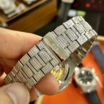 Patek Philippe Replica Watches Nautilus 5719 Full Diamonds PPF 40mm - Image 10