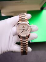 Rolex Best Copies Watches Day-Date Custom Diamonds Moissanite + Gold Wrapped GMF 40mm - Image 2