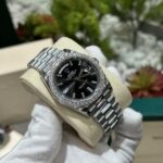 Rolex Replica Watch Day-Date 228236 Moissanite Diamond Black Dial 168gram GM V3 40mm - Image 2