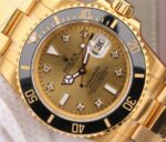 Replica Rolex Submariner 116613 LN Diamonds Markers YG Dial SS/YG Bracelet Eat2836 - Image 3