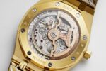 Audemars Piguet Replica Watch Royal Oak Extra-Thin Yellow Gold Blue Index 39mm Yellow Gold Bracelet 15202BA.OO.1240BA.01-BFV2(1:1 replica) - Image 5