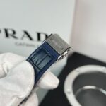 Hublot Classic Fusion Replica Watch Moissanite Diamond Blue 38mm - Image 6