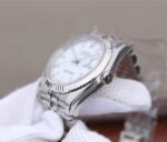 Replica Rolex DateJust 36mm SS 116234 ARF White Dial Stick Markers 904L SS Bracelet SA3135 - Image 4
