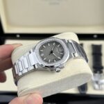 Patek Philippe Fake Watch Nautilus 7010 Gray Dial Womens 32mm - Image 3