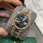 Rolex Replica 11 Watch DateJust 126231 Wimbledon Dial Demi Strap VS Factory 36mm - Image 2