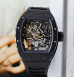 Richard Mille RM035 Americas Toro Clone Watches Black Ceramic Rubber Strap ZF Factory 40x48mm - Image 3