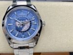 Omega Replica 11 Watch Aqua Terra Worldtimer Steel Strap Factory VS 43mm - Image 2